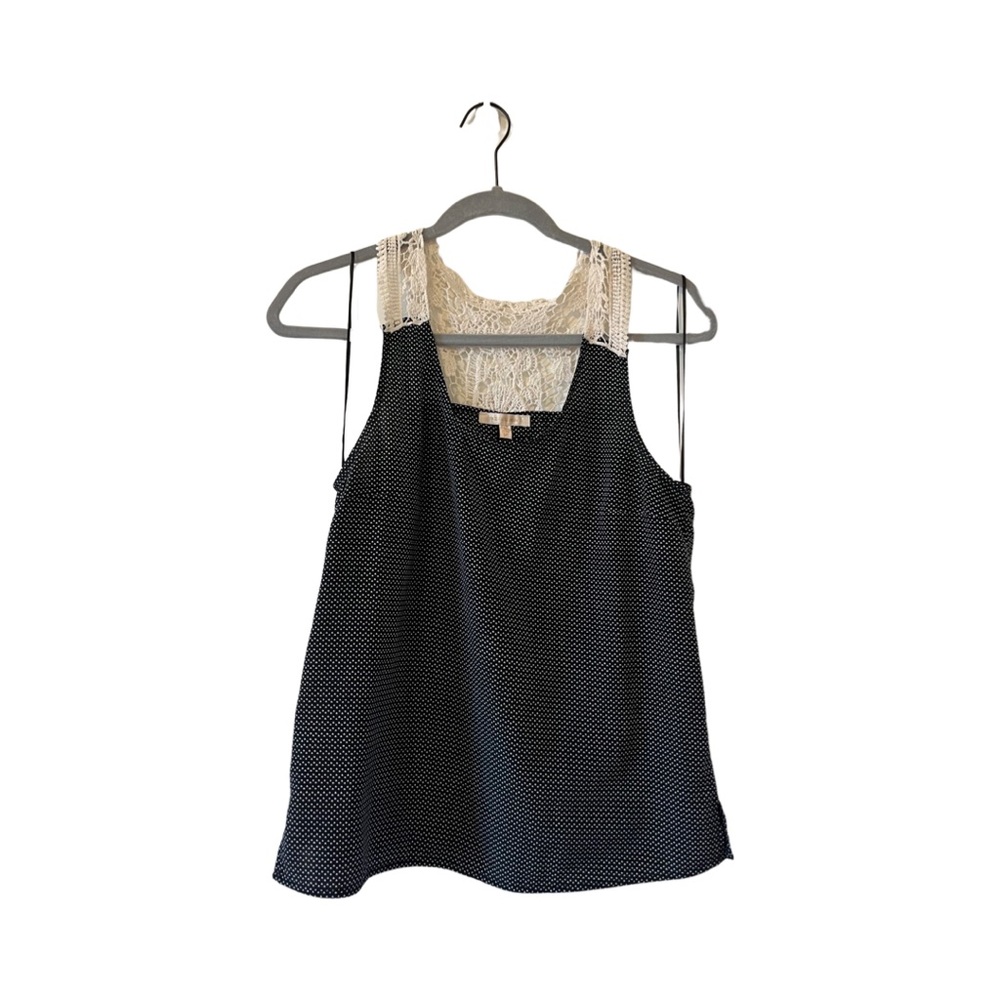 Black and White Polka Dot Tank